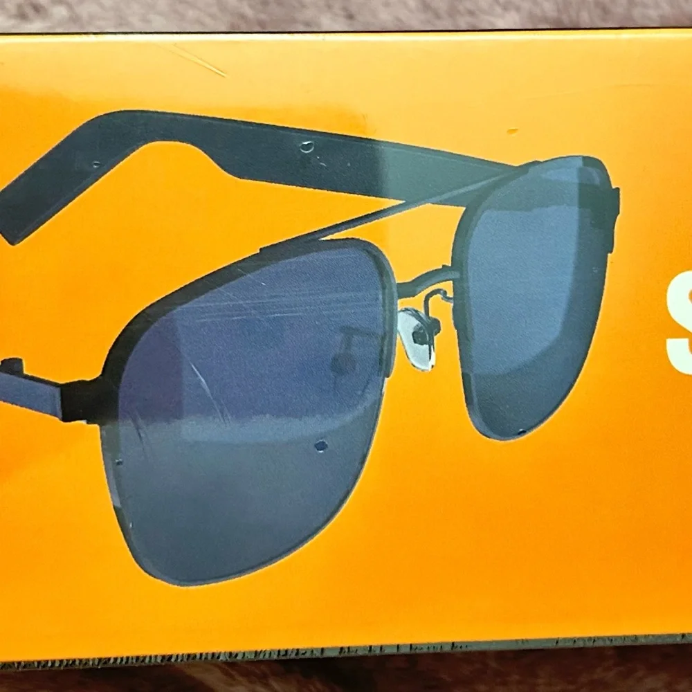 Smart Audio Black Wearable Glasses